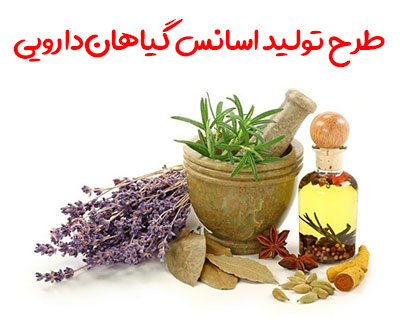 طرح تولید اسانس گیاهان دارویی